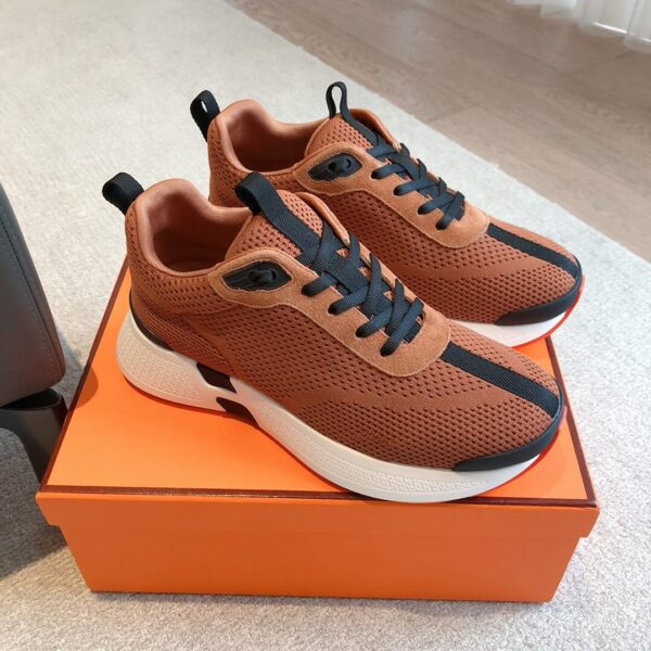 Hermes Bouncing Sneaker Brown