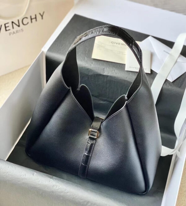 Givenchy G-Hobo Medium Shoulder Bag Black - Image 5