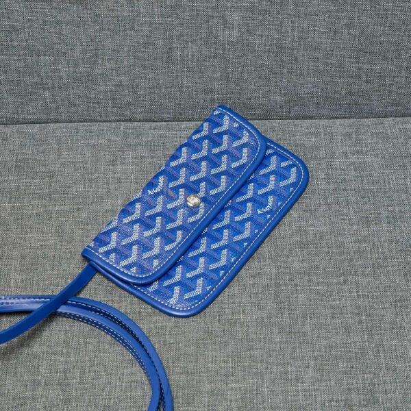 Goyard Tote Large Blue Bag - Image 6