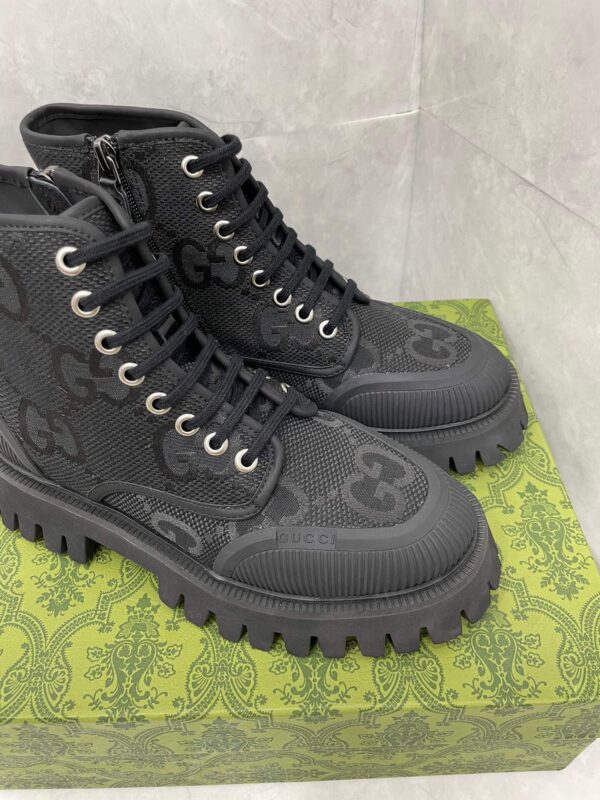 Gucci Men Ankle Black Boot - Image 5