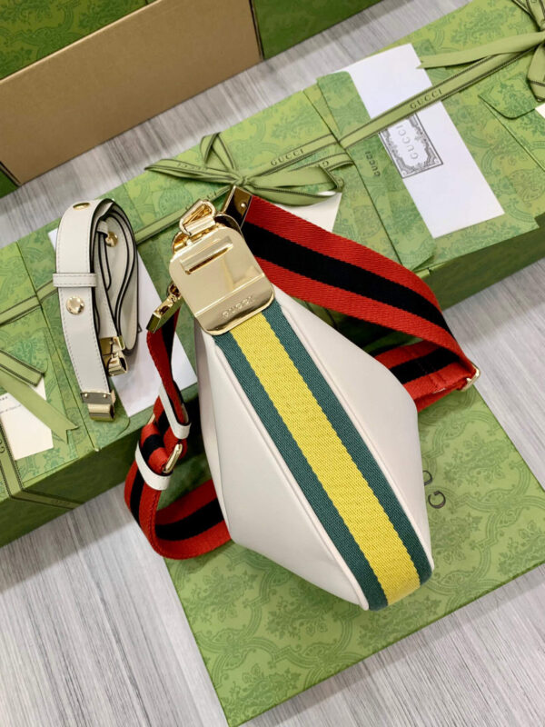 Gucci Attache Small Shoulder Bag White - Image 4