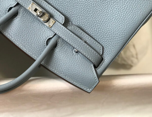 Hermes Birkin Ciel Togo Bag - Image 5