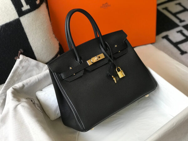 Hermes Birkin Black Bag - Image 3