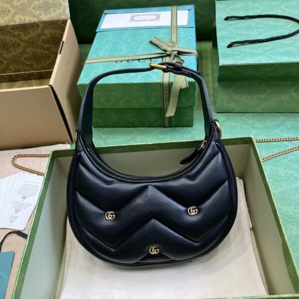 Gucci Marmont Black Moon Bag - Image 2