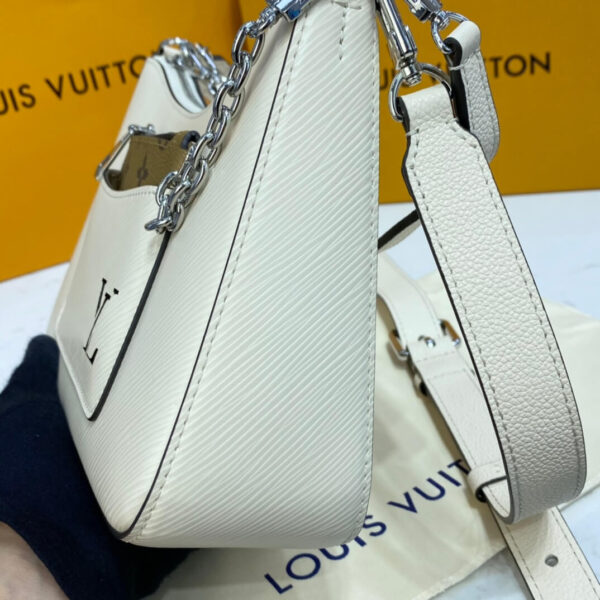 LV Marelle Epi Leather Bag White - Image 3