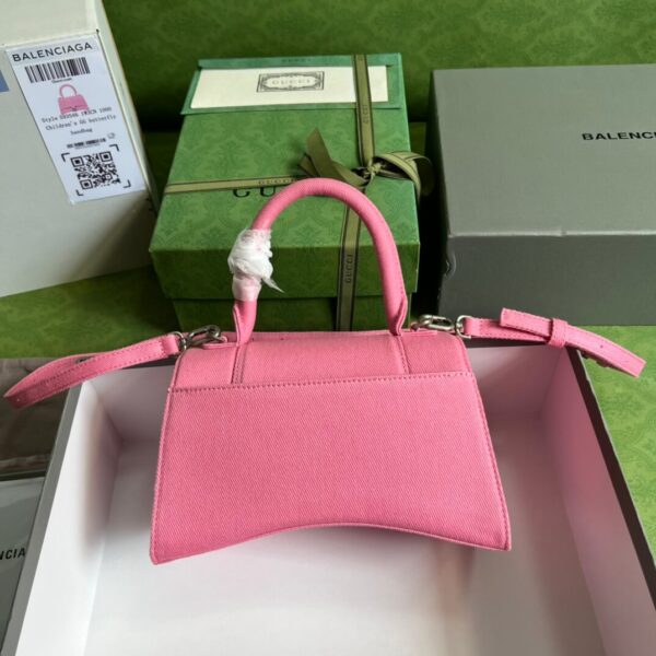 Balenciaga Hacker Hourglass Pink Bag - Image 8
