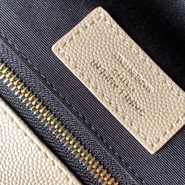 YSL Large Envelope Matelassé Leather Shoulder Bag - Image 8