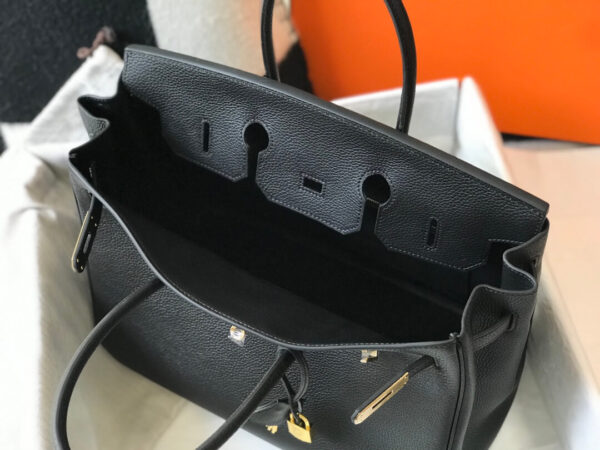 Hermes Birkin Black Bag - Image 8
