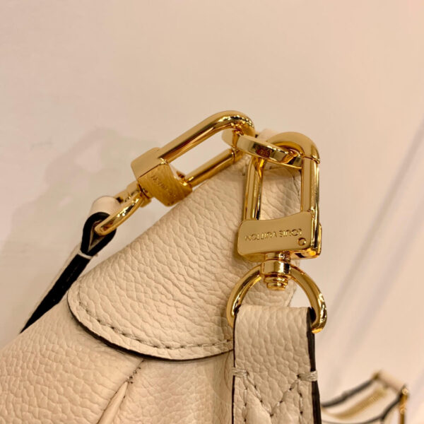 LV Bagatelle Black Monogram Empreinte Bag White - Image 7