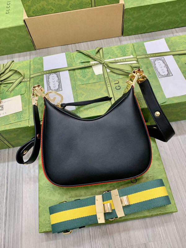 Gucci Attache Small Shoulder Bag Black - Image 8