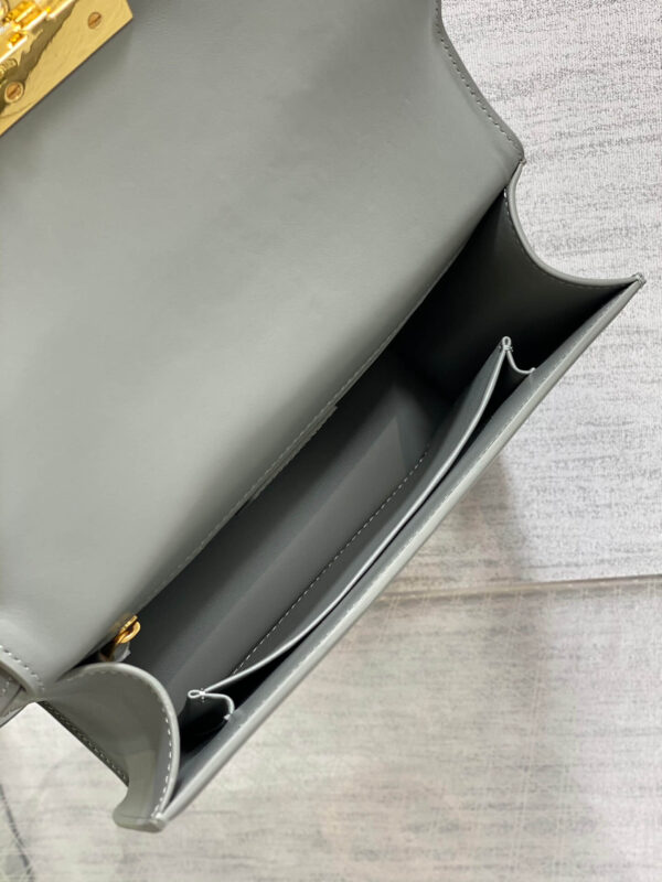 Dior Montaigne Stone Grey Bag - Image 5