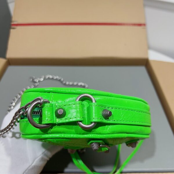 Balenciaga Mini Le Cagole Heart Bag - Image 7