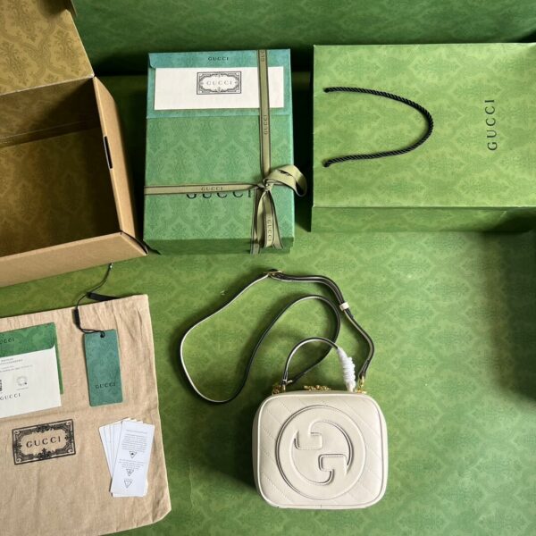 Gucci Blondie Top Handle White Bags - Image 6