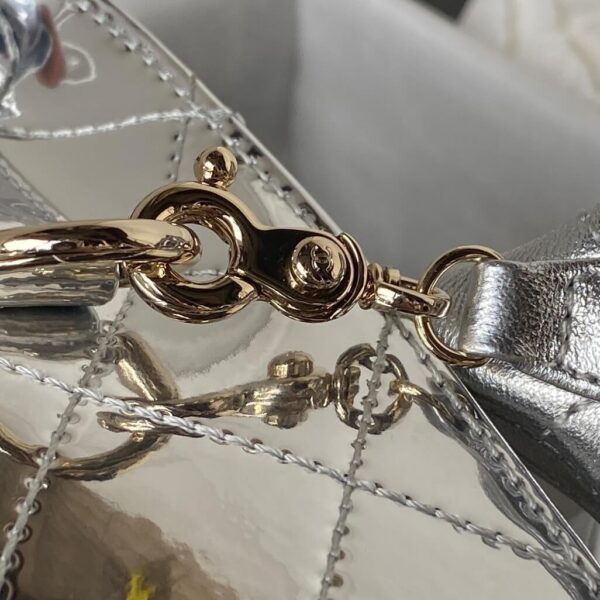 Chanel 24C Backpack with Star Patent Gold - Image 5