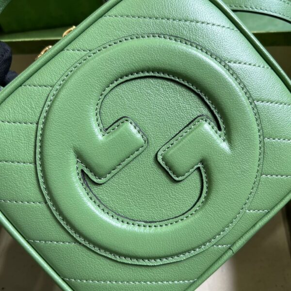 Gucci Blondie Top Handle Green Bags - Image 6