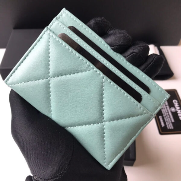 Chanel 19 Leather Card Holder - Image 7