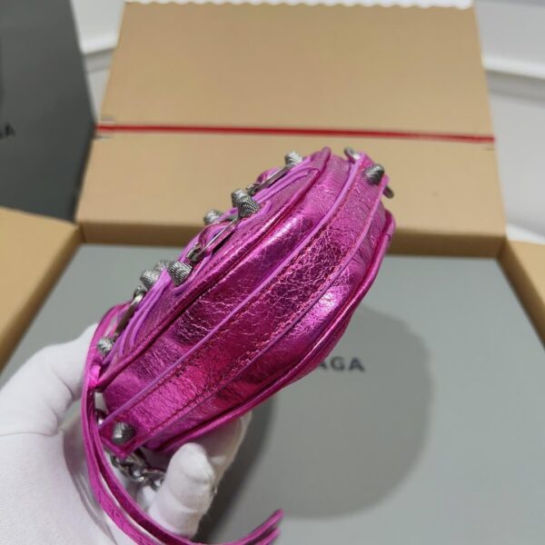 Balenciaga Mini Le Cagole Heart Bag - Image 6