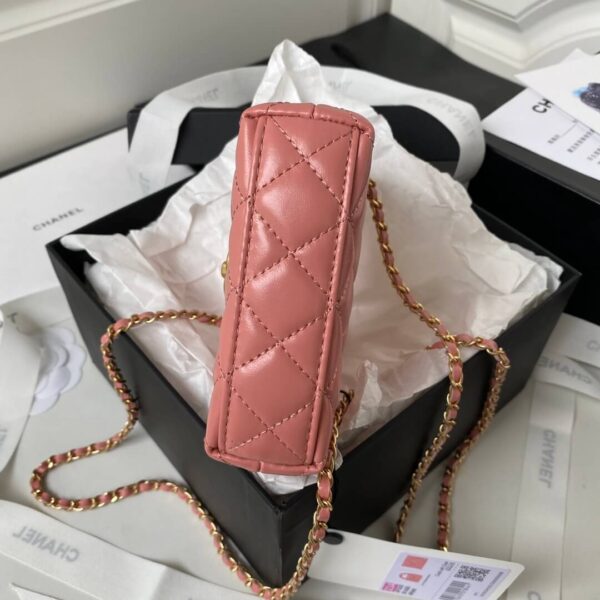 Chanel Small Kelly Shopper Pink Bag - Image 9