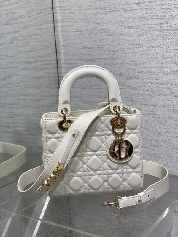 Lady Dior Bag White