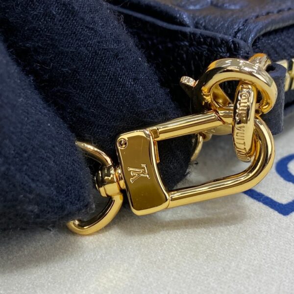 LV Easy Pouch On Strap Black - Image 6