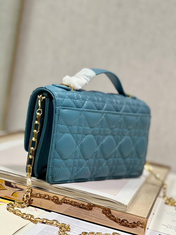 Miss Dior Top Handle Bag Purple - Image 7
