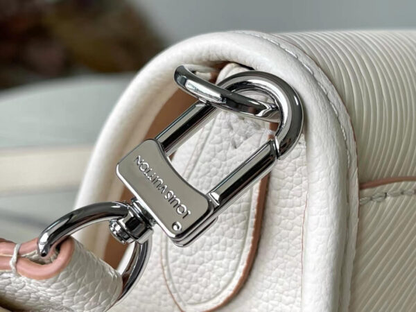 LV Buci Epi Leather Crossbody Bag White - Image 7