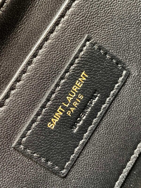 YSL Black Solferino Shoulder Bag - Image 6