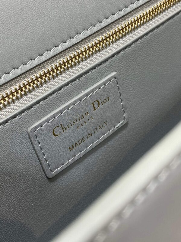 Dior Montaigne Stone Grey Bag - Image 8