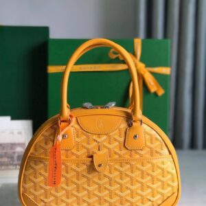 Goyard Saint Jeanne Yellow Bag