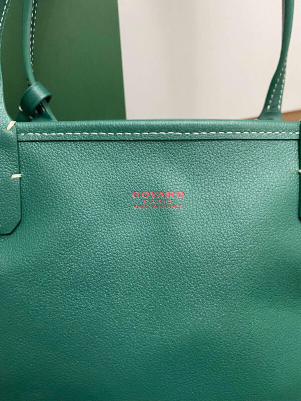 Goyard Mini Tote Green Bag - Image 8
