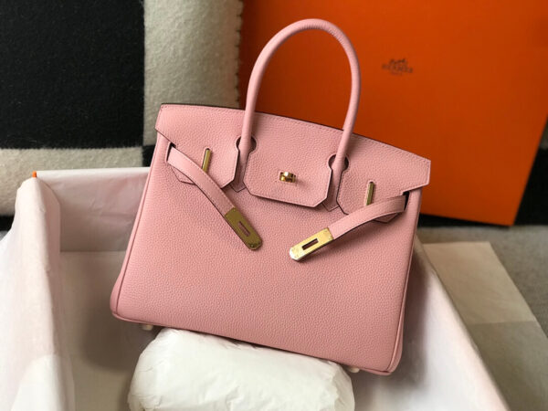Hermes Birkin Pink Bag - Image 6