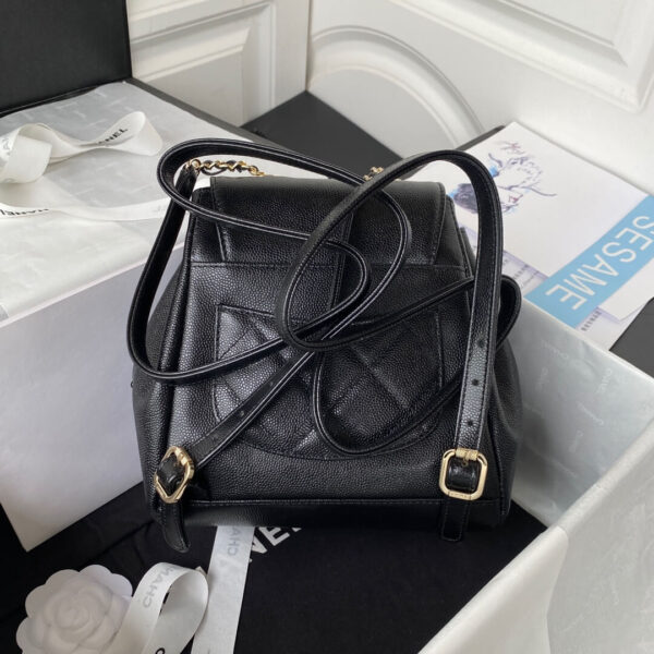 Chanel Affinity Black Backpack - Image 8