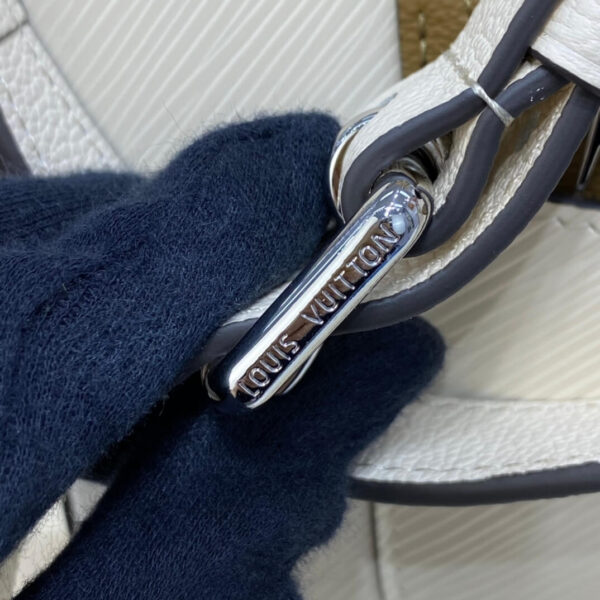 LV Marelle Epi Leather Bag White - Image 7