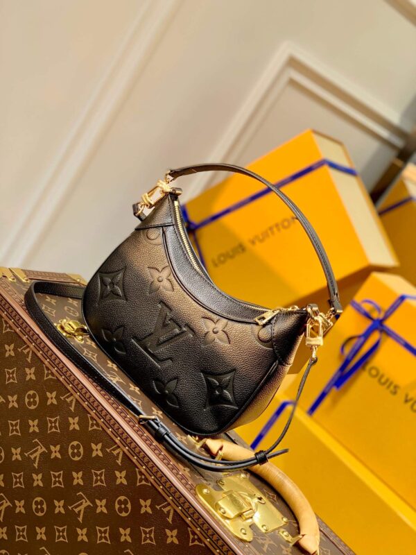 LV Bagatelle Black Monogram Empreinte Bag Black