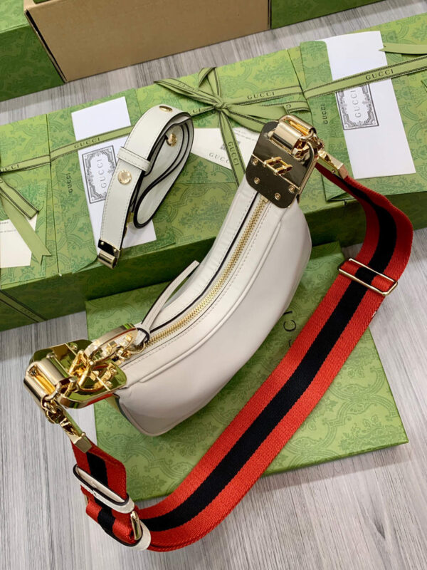 Gucci Attache Small Shoulder Bag White - Image 6