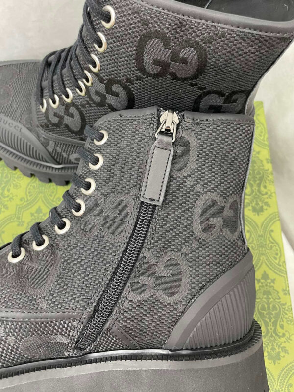 Gucci Men Ankle Black Boot - Image 8