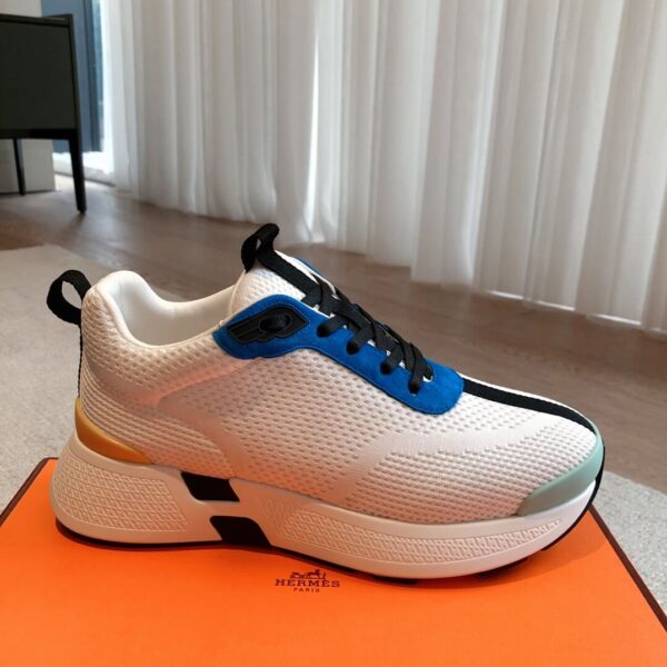 Hermes Bouncing Sneaker White - Image 9