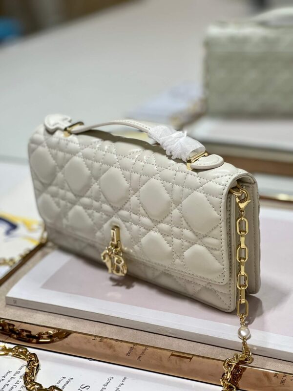 Miss Dior Top Handle Bag White - Image 7