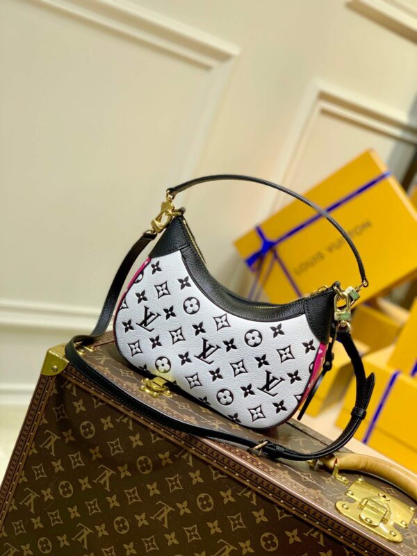 LV Bagatelle Black Monogram Empreinte Bag - Image 6