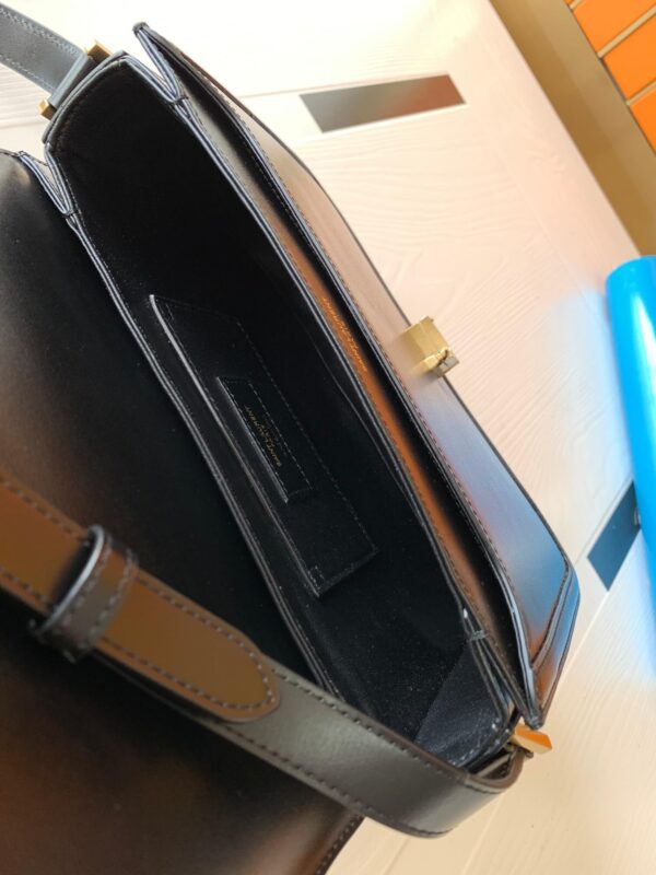 YSL Black Solferino Shoulder Bag - Image 7