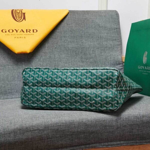 Goyard Tote Large Green Bag - Image 8