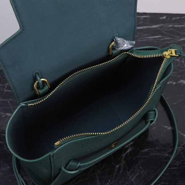 Celine Nano Belt Bag In Grained Calfskin Leather Bag - Image 7