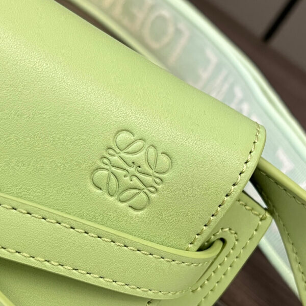 Loewe Gate Small Jacquard-trimmed Shoulder Bag - Image 7