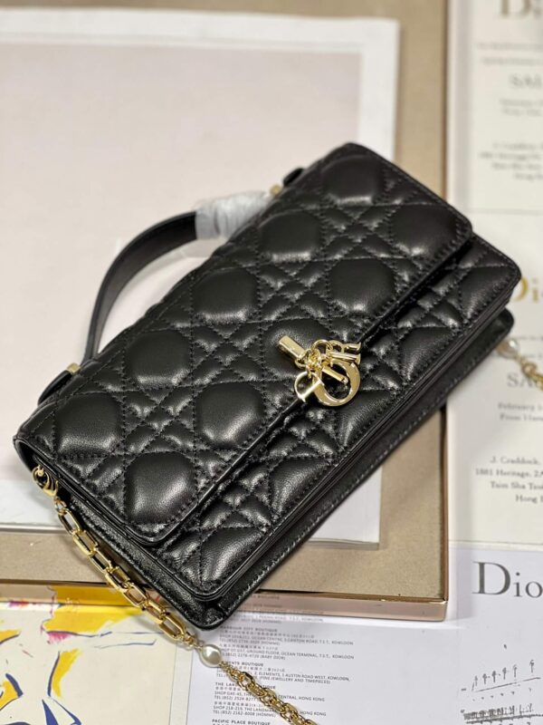 Miss Dior Top Handle Bag Black - Image 7