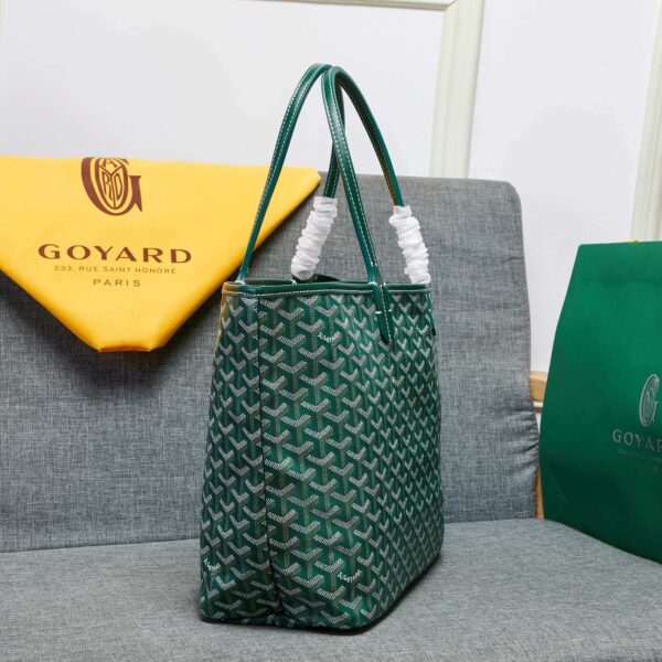 Goyard Tote Large Green Bag - Image 9