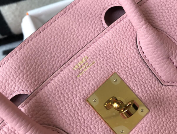 Hermes Birkin Pink Bag - Image 8