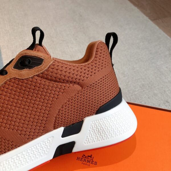 Hermes Bouncing Sneaker Brown - Image 9