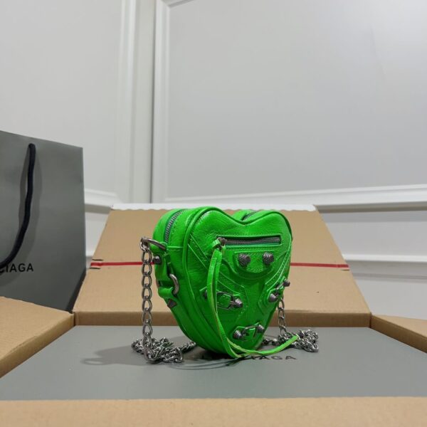Balenciaga Mini Le Cagole Heart Bag