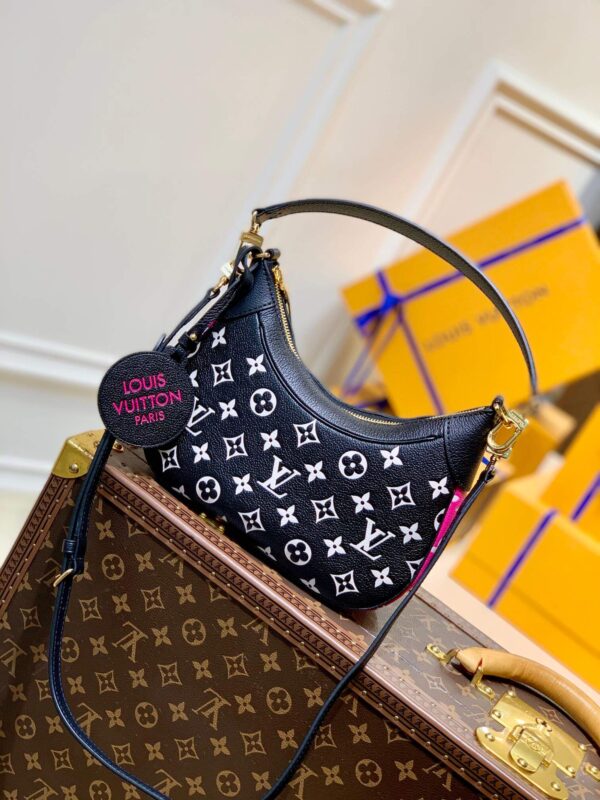LV Bagatelle Black Monogram Empreinte Bag