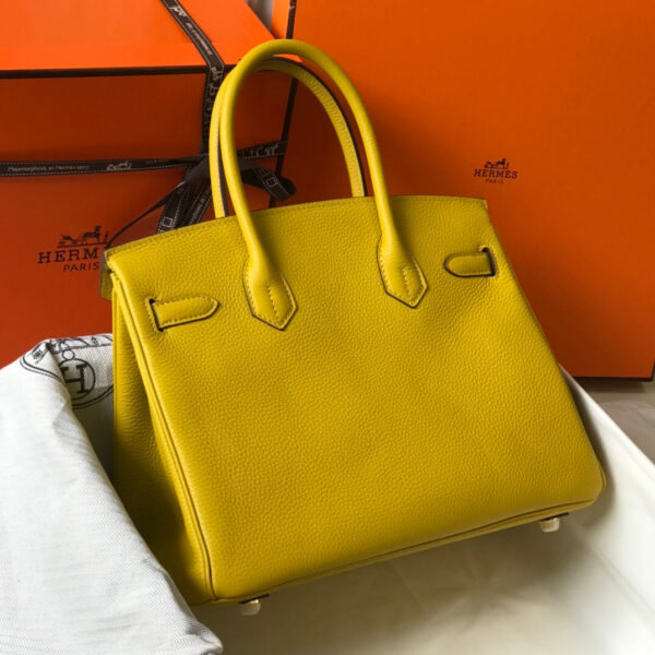 Hermes Birkin Yellow Bag - Image 8